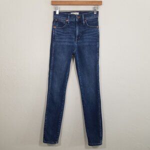 Madewell High Rise Skinny Stretch Jeans Blue Size 24